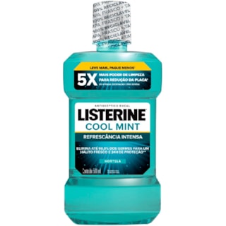 Enxaguante Bucal Listerine Cool Mint Refrescância Intensa 500ml