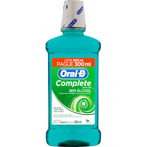 Enxaguante Bucal Oral-B 500ml