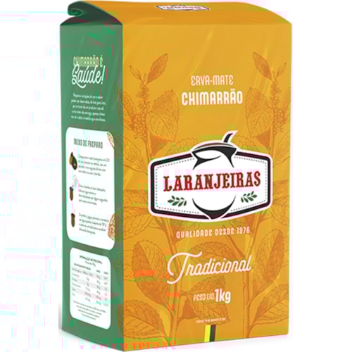 Erva-malte Chimarrão Laranjeiras Tradicional 1kg