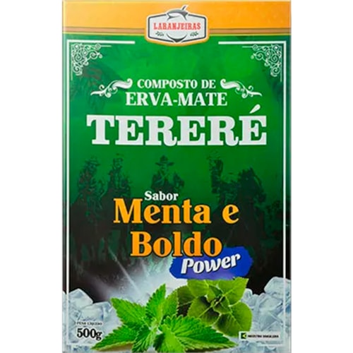 Erva Mate Laranjeiras Tereré Menta/Boldo 500g