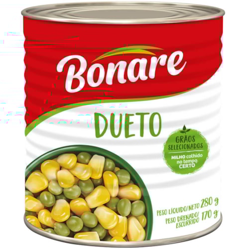 Ervilha e Milho Bonare Lata 170g