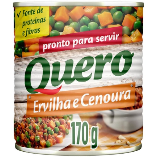 Ervilhas e Cenouras Quero Lata 170g