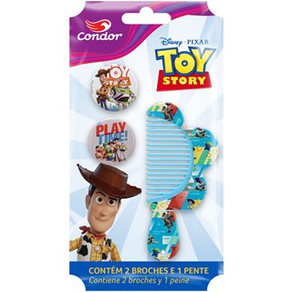Escova de Cabelo Condor Toy Story + Botom
