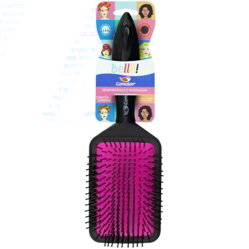 Escova de Cabelos Condor Bellê Raquete