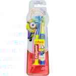 Escova de Dentes Colgate Minions 2 a 5 Anos 2Un
