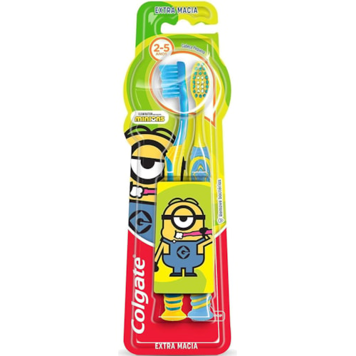 Escova de Dentes Colgate Minions 2 a 5 Anos 2Un