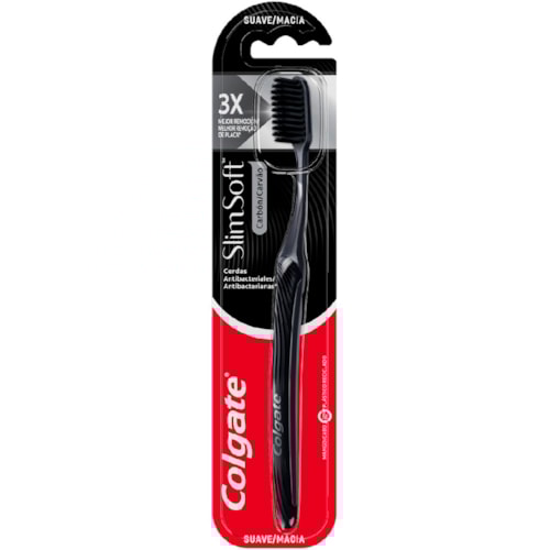 Escova de Dentes Colgate Slim Soft Black