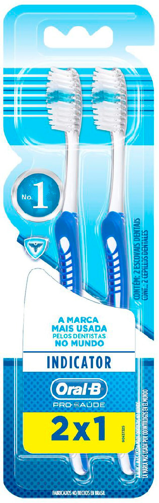 Escova De Dentes Oral-B Indicator Plus 30 Leve 2 E Pague 1 - Destro