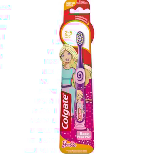 Escova Dental Colgate Smiles Barbie Infantil 1 Unidade