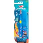 Escova Dental Condor Hot Wheels Com Estojo