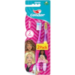 Escova Dental Condor Junior Barbie 2Un