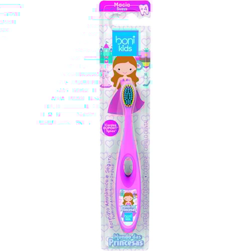 Escova Dental Infantil Boni Kids Mundo das Princesas