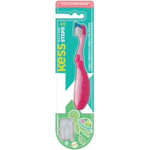 Escova Dental Infantil Kess Steps 1 2042 Destro 