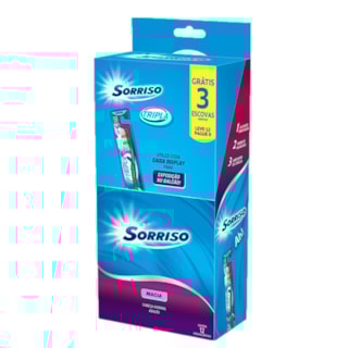 Escova Dental Sorriso TradePack Leve 12 Pague 9