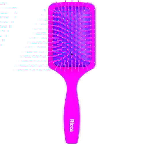 Escova Para Cabelo Ricca Color Block Racket 241
