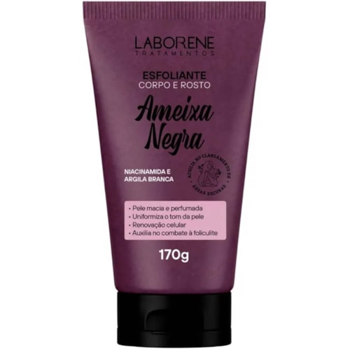 Esfoliante Corpo e Rosto Laborene Ameixa Negra 170g