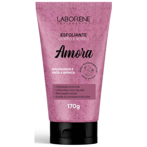 Esfoliante Corpo e Rosto Laborene Amora 170g