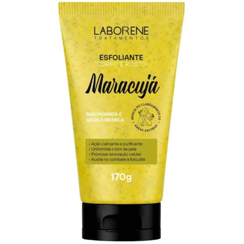 Esfoliante Corpo e Rosto Laborene Maracujá 170g