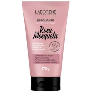 Esfoliante Corpo e Rosto Laborene Rosa Mosqueta 170g