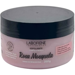 Esfoliante Corpo e Rosto Laborene Rosa Mosqueta 250g