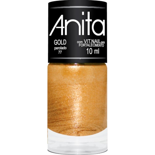 Esmalte Anita Gold Perolado 10ml