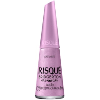 Esmalte Cintilante Risqué Bridgerton Paixão (Des)Mascarada 8ml