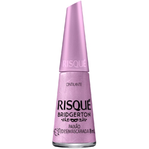 Esmalte Cintilante Risqué Bridgerton Paixão (Des)Mascarada 8ml