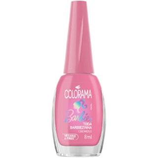 Esmalte Colorama Barbie Toda Barbiezinha Cremoso 8ml