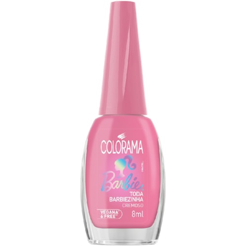 Esmalte Colorama Barbie Toda Barbiezinha Cremoso 8ml