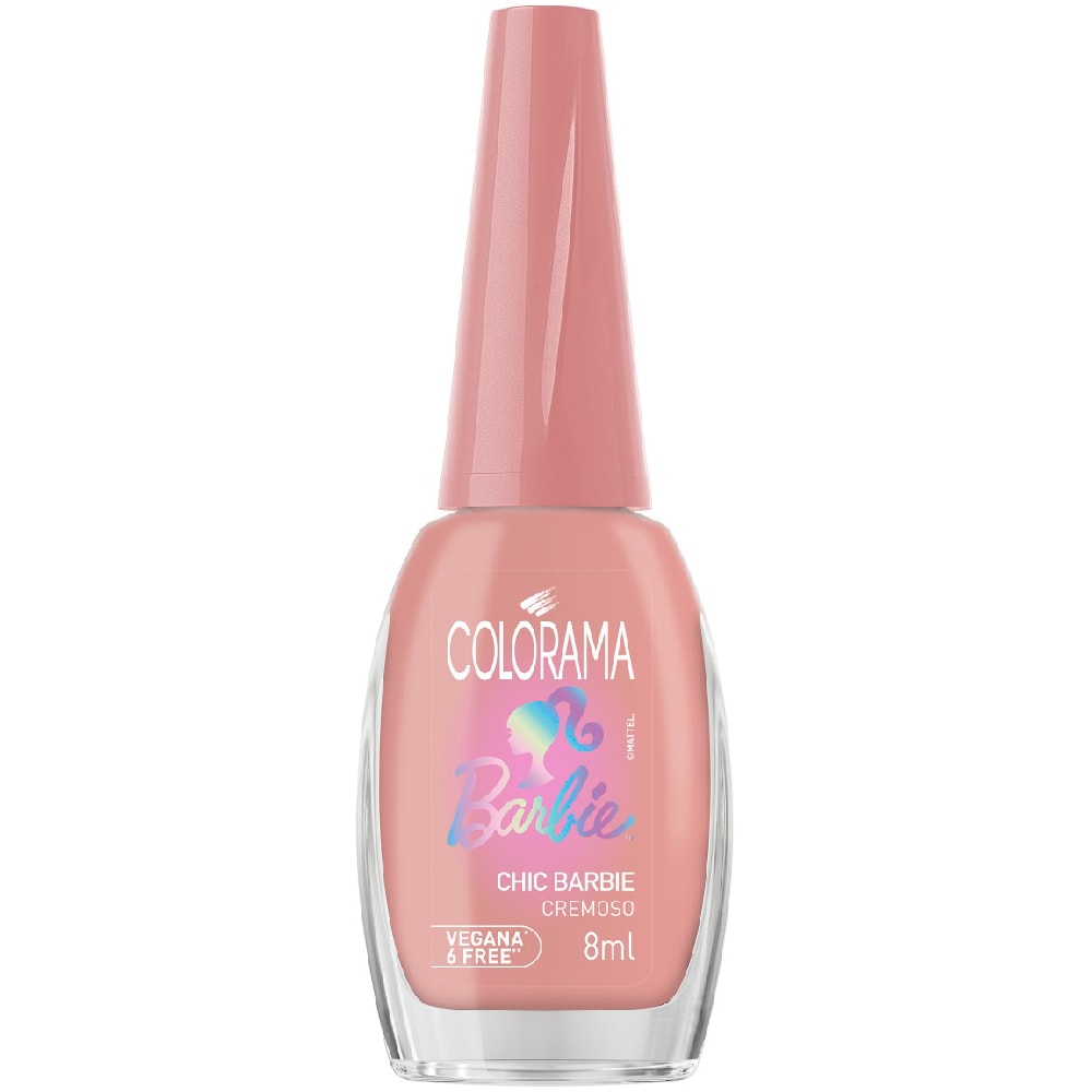 Esmalte Colorama Chic Barbie Cremoso 8ml - Destro