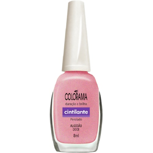Esmalte Colorama Cintilante Algodão Doce 8ml