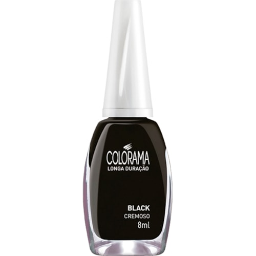 Esmalte Colorama Cremoso Black 8ml