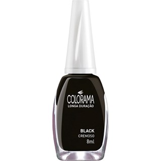 Esmalte Colorama Cremoso Black 8ml