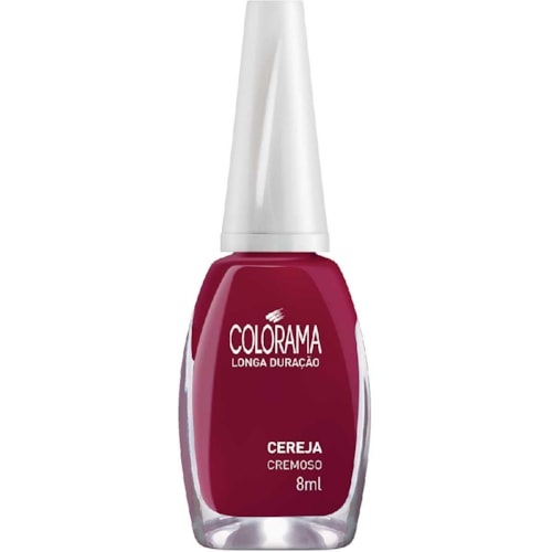 Esmalte Colorama Cremoso Verniz & Cor Cereja 8ml