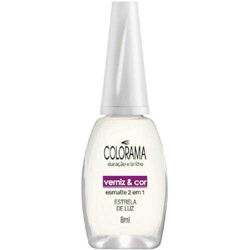 Esmalte Colorama Cremoso Verniz & Cor Estrelha de Luz 8ml