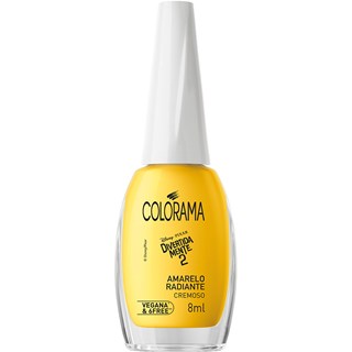 Esmalte Colorama Divertidamente 2 Amarelo Radiante Cremoso 8ml