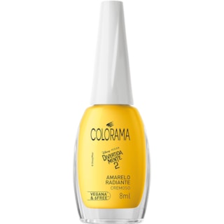 Esmalte Colorama Divertidamente 2 Amarelo Radiante Cremoso 8ml