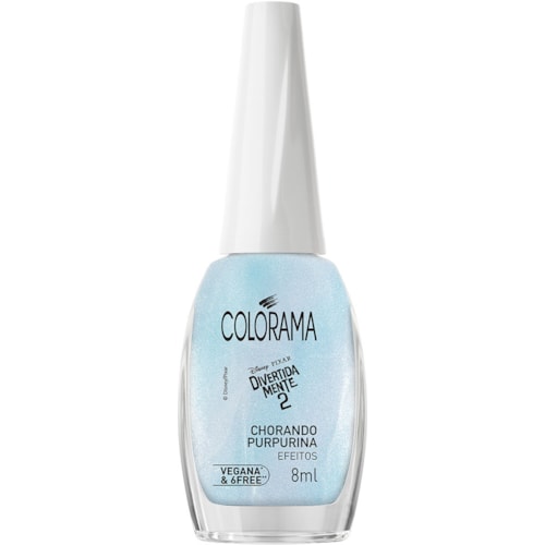 Esmalte Colorama Divertidamente 2 Chorando Purpurina Efeitos 8ml