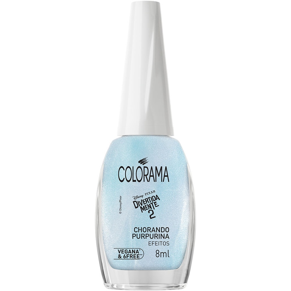 Esmalte Colorama Divertidamente 2 Chorando Purpurina Efeitos 8ml - Destro