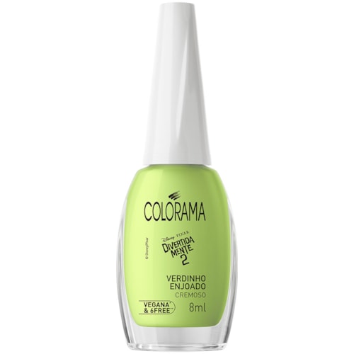 Esmalte Colorama Divertidamente 2 Verde Enjoado Cremoso 8ml