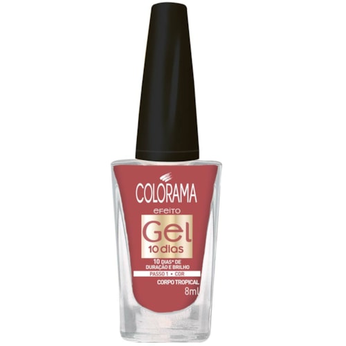 Esmalte Colorama Efeito Gel Corpo Tropical 8ml