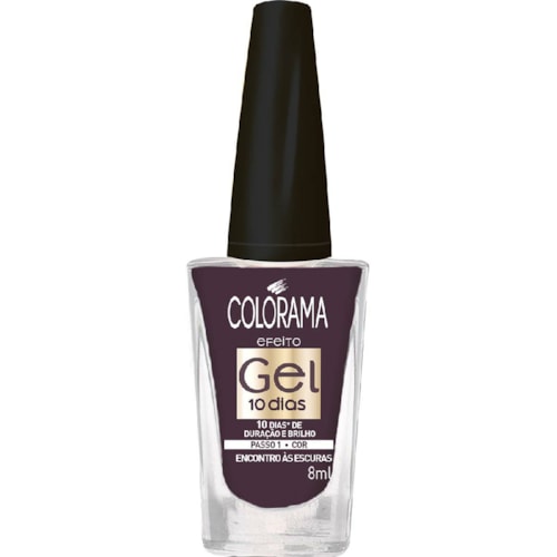 Esmalte Colorama Efeito Gel Encontro as Escuras 8ml