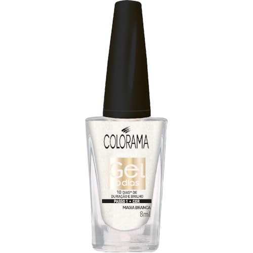 Esmalte Colorama Efeito Gel Magia Branca 8ml