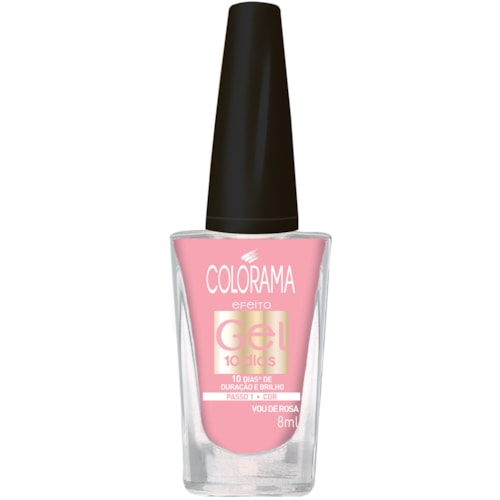 Esmalte Colorama Efeito Gel Vou de Rosa 8ml