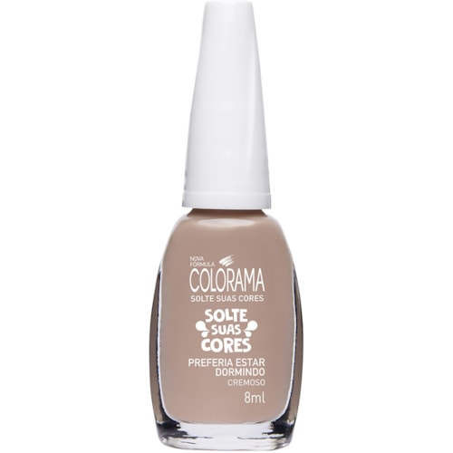 Esmalte Colorama Preferia Estar Dormindo Cremoso 8ml