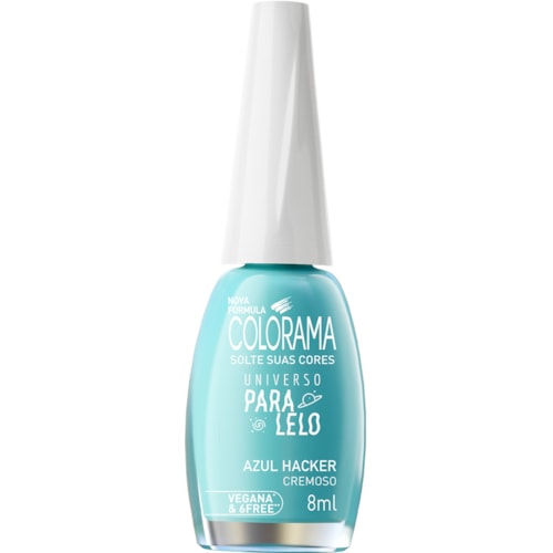 Esmalte Colorama Universo Paralelo Cremoso Azul Hacker 8ml