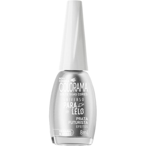 Esmalte Colorama Universo Paralelo Cremoso Prata Futurista 8ml