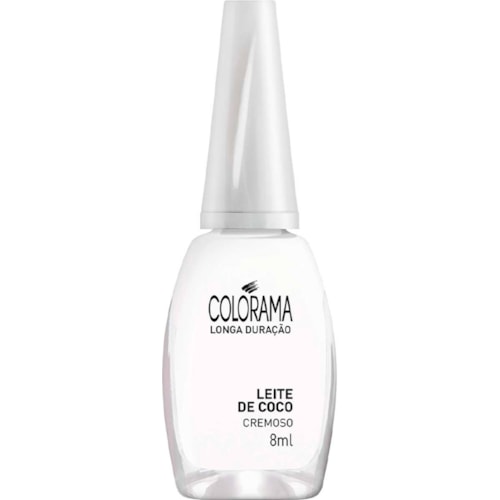 Esmalte Cremoso Colorama Chic Leite de Coco 8ml