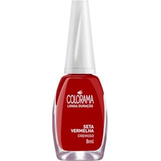Esmalte Cremoso Colorama Chic Seta Vermelha 8ml