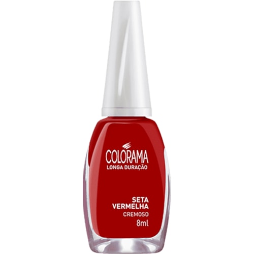 Esmalte Cremoso Colorama Chic Seta Vermelha 8ml